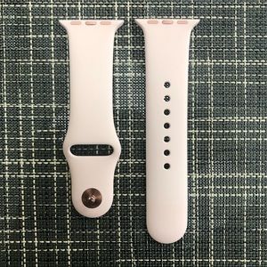 Pink sand rose gold Apple Watch Sport band